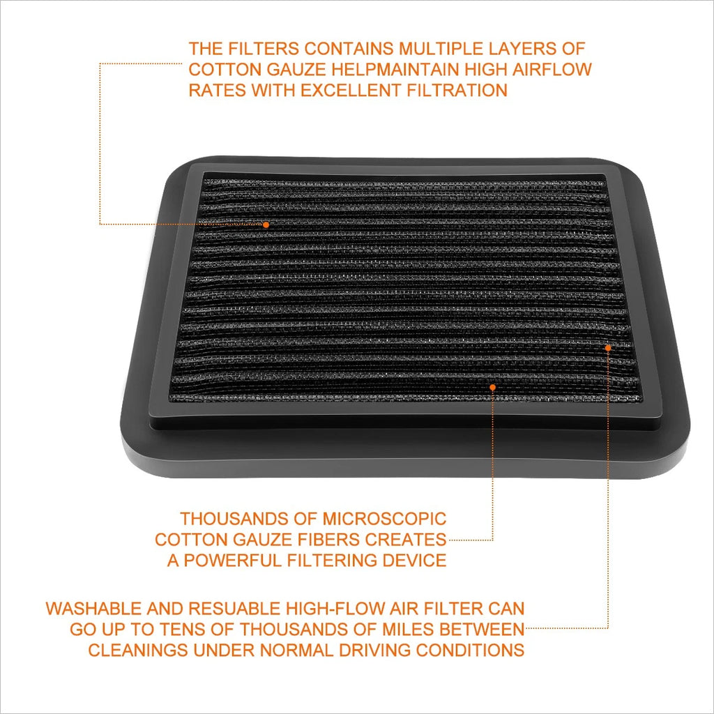 Reusable Hi-Flow Air Filter for Toyota Prius XW10 (2001–2003)