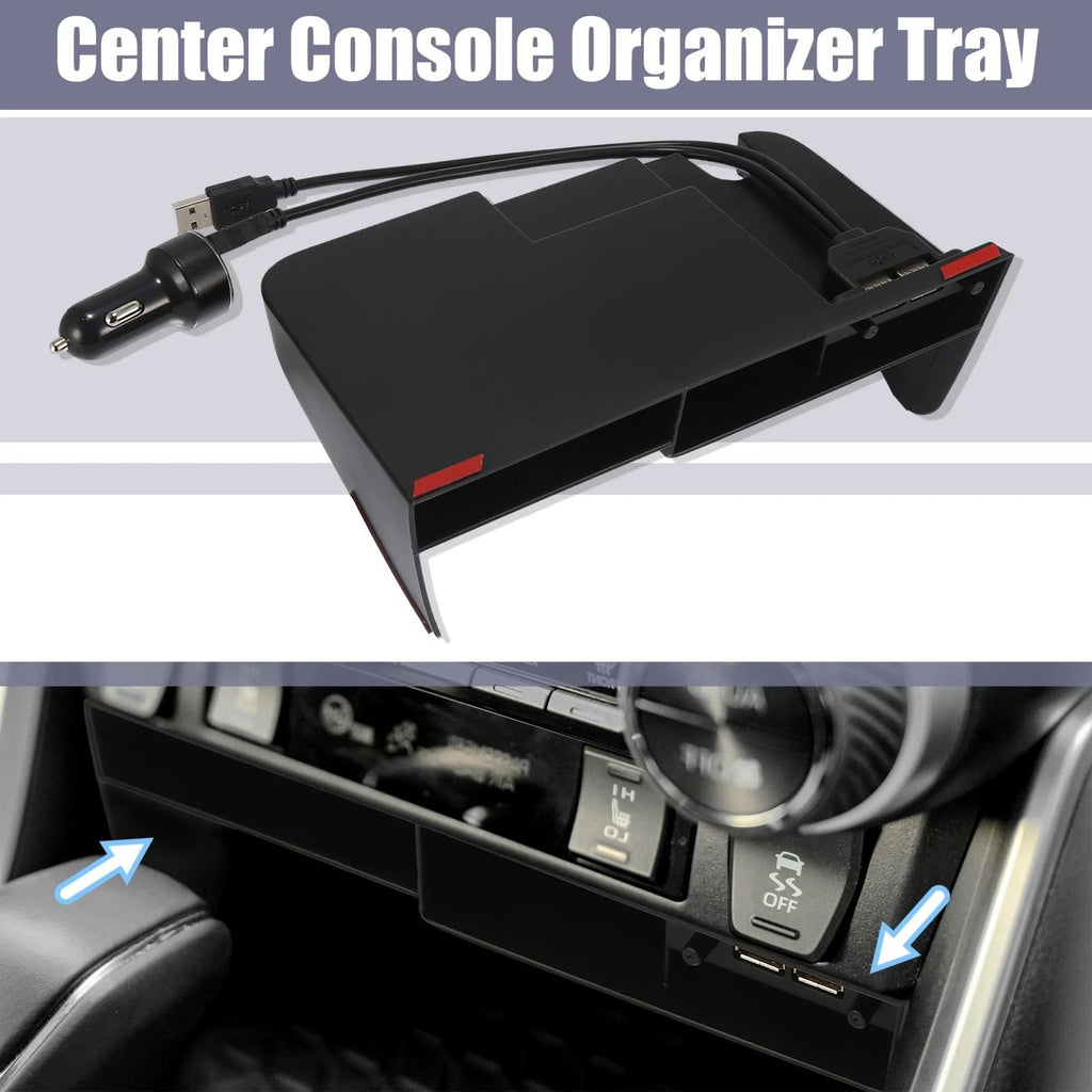 Center Console Storage Box Organizer for Toyota RAV4 (2019–2021)