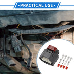 Set of 4 Pin Air Pressure Sensor Connector Plugs for Ford Mazda (No. 4S4Z9F479AA)