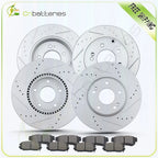 Brake Rotors and Pads Kit for Hyundai Sonata (2005–2008)