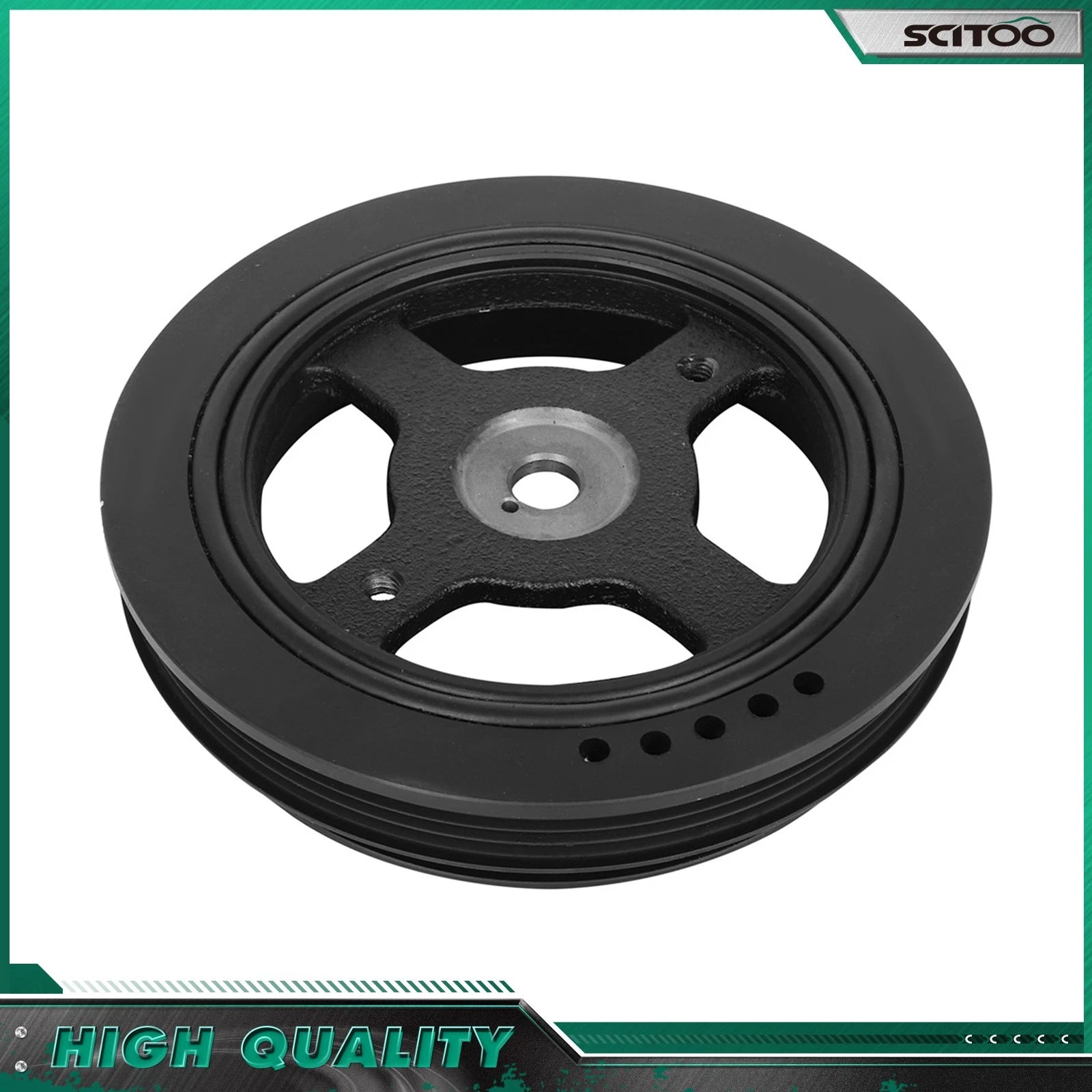 Harmonic Balancer for Scion iA 2016, Toyota Yaris (2007–2017) L4 1.5L