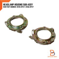 Headlight Housing Lamp Surround for Toyota Hilux Ute RN30 LN30 4Runner (1978-1983)
