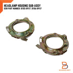 Headlight Housing Lamp Surround for Toyota Hilux Ute RN30 LN30 4Runner (1978-1983)
