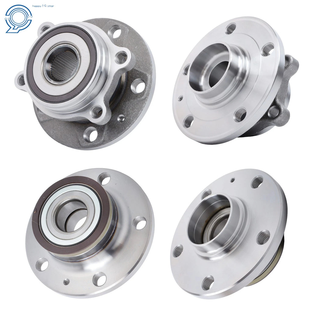 Set of 4 Wheel Bearing & Hub Assembly for VW Tiguan Jetta Passat Eos (FWD)