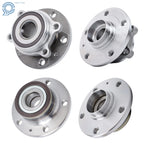 Set of 4 Wheel Bearing & Hub Assembly for VW Tiguan Jetta Passat Eos (FWD)