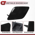 Front Left Washer Nozzle Cover Cap for Audi A6 (2009–2010) 1 Pcs Black