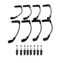 Ignition Wire Set & 8 ACDelco .060" Spark Plugs for Chevy 8.1 (2001–2009)
