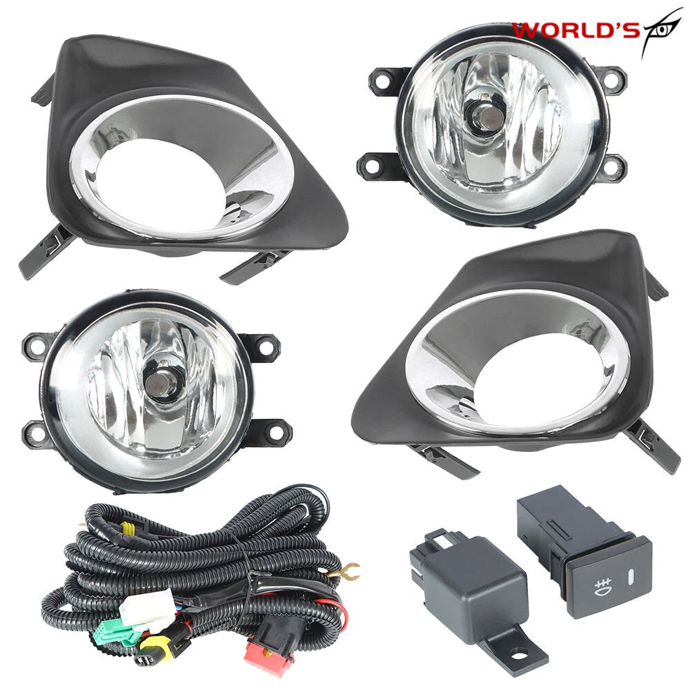Clear Fog Lights for Toyota Corolla (2011–2013)