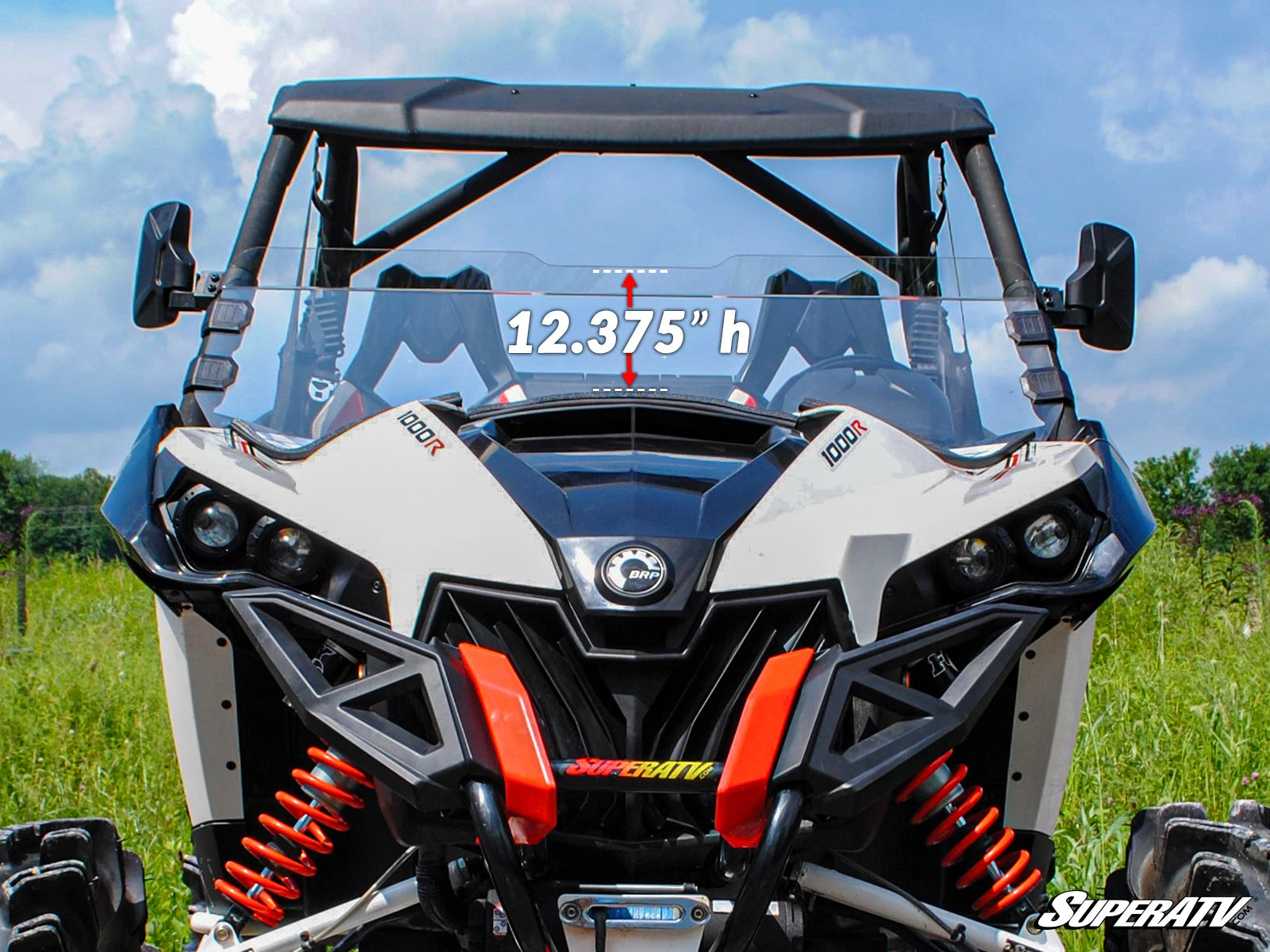 Scratch Resistant Half Windshield for Can-Am Maverick (2013–2023)