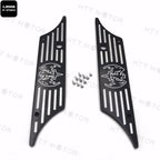 CNC Billet Aluminum Saddlebag Latch Cover for Harley Touring (1993–2013)