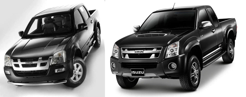 Inner Door Handles Chrome for Isuzu D-Max (2002-2011) - 2 x Interior Parts