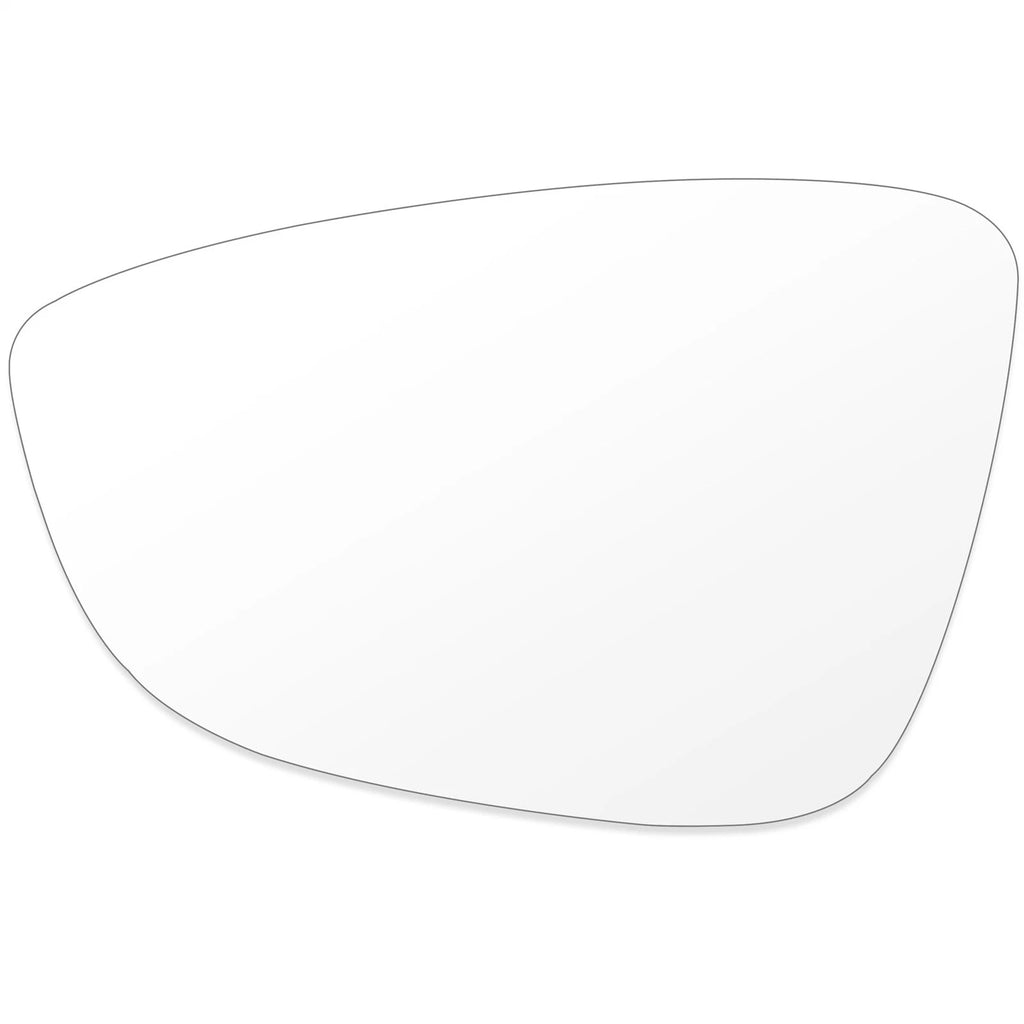 Set of 2 Replacement Heat View Mirror Glass for VW Passat (2012–2012)
