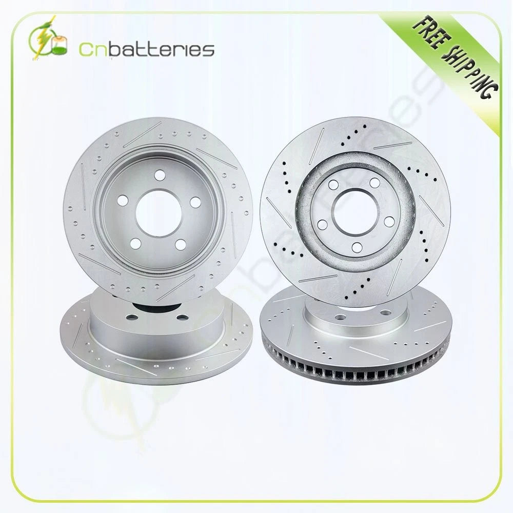Drilled & Slotted Brake Rotors for Chevrolet Impala (1999–2005)
