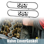 Set of 2 Valve Cover Gaskets for Honda Odyssey (2005–2009) VS50607R Rubber Black