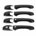 Set of 4 Glossy Black Door Handle Covers for Jeep Grand Cherokee/Dodge Durango (2011–2023)