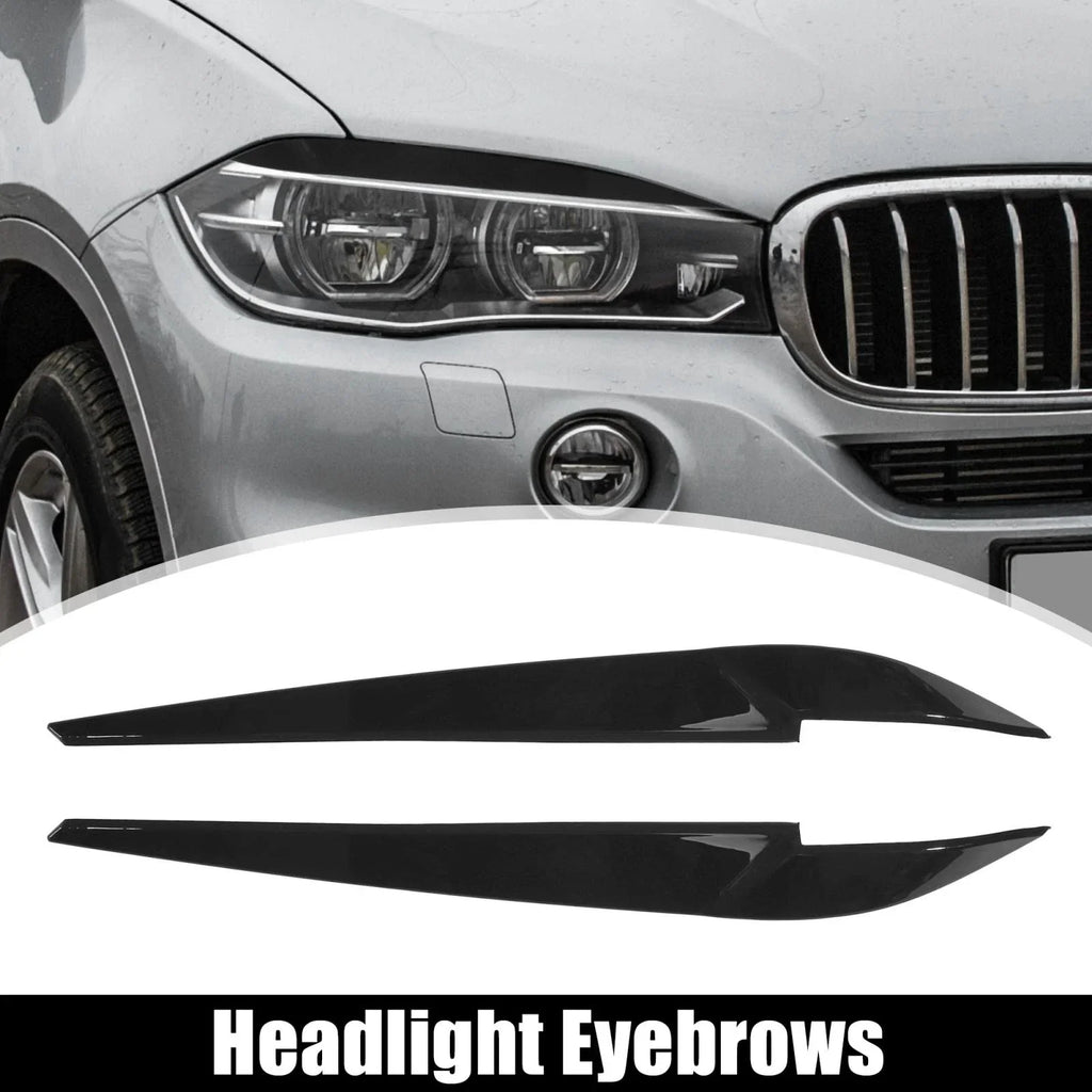 1 x Pair Headlight Eye Lid Cover Decoration Styling Sticker for BMW X5 X6