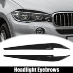 1 x Pair Headlight Eye Lid Cover Decoration Styling Sticker for BMW X5 X6