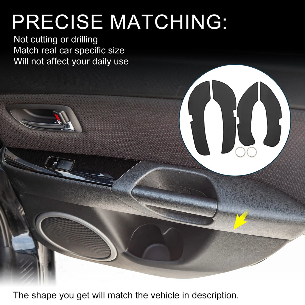 Set of 1 Car Door Leather Anti Kick Pad Sticker for Mercedes-Benz CL Class 