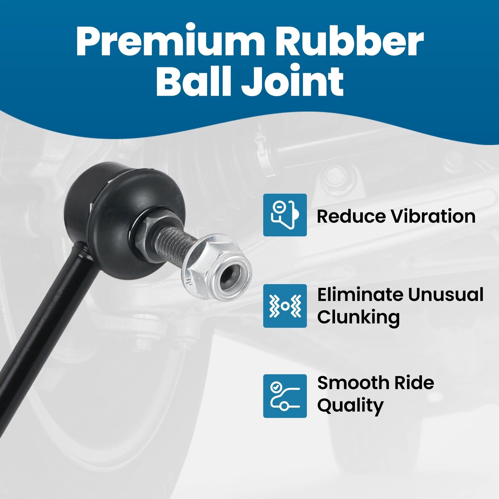 Front Stabilizer Sway Bar End Links for Dodge Durango (2011–2013, 2015, 2018)