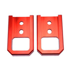 2x Front Tow Hooks for Tacoma (2024–2026) 4Runner (2025–2026) Red