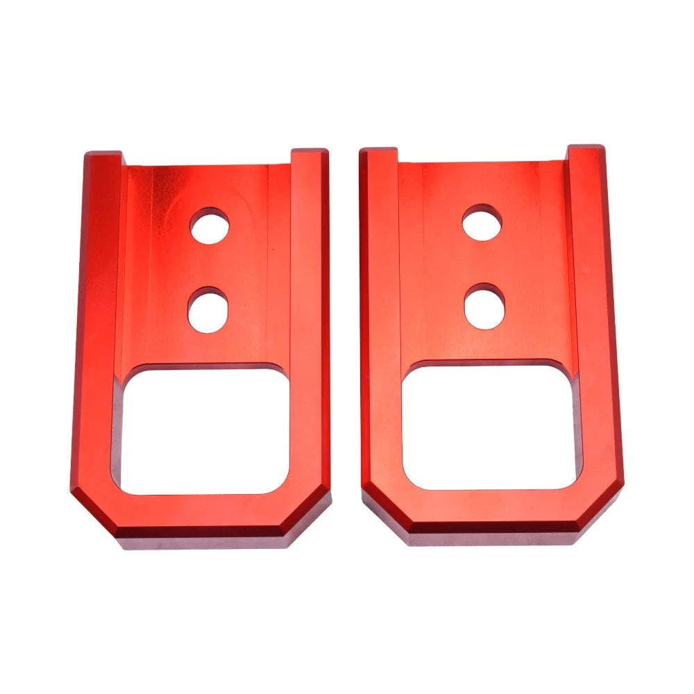 2x Front Tow Hooks for Tacoma (2024–2026) 4Runner (2025–2026) Red