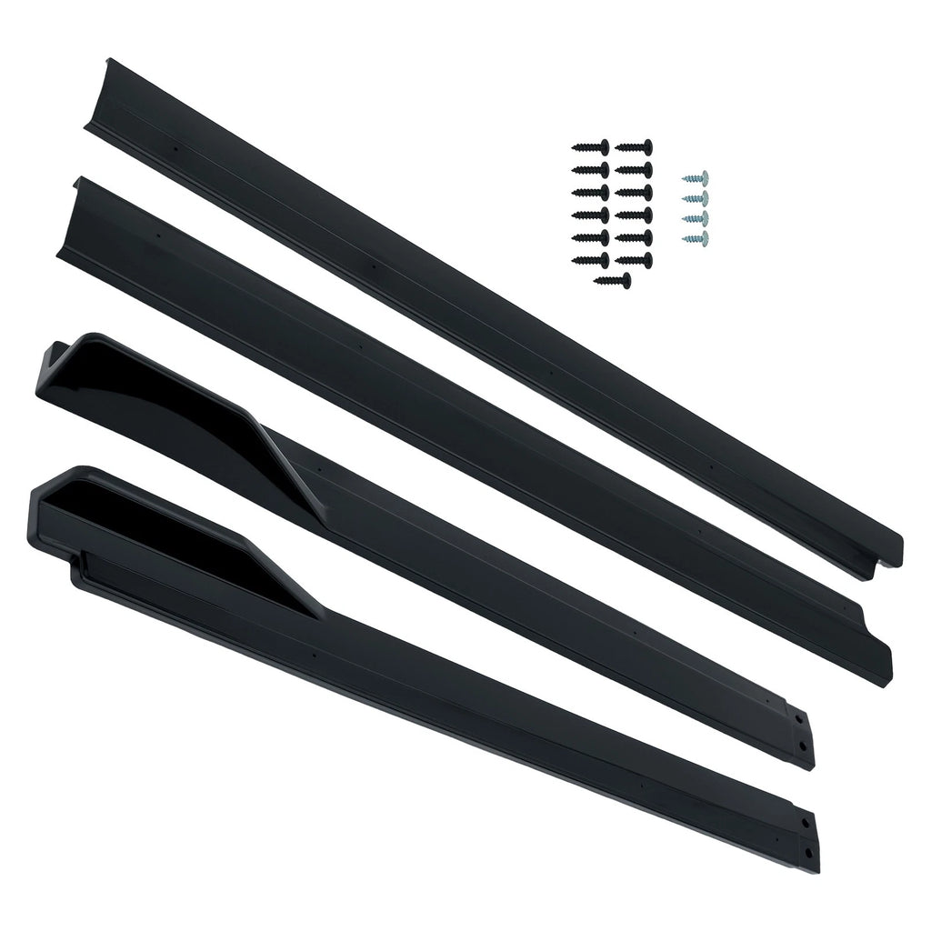 2X Body Panel Extension Kit for Toyota Camry (2018–2024) Gloss Black ABS