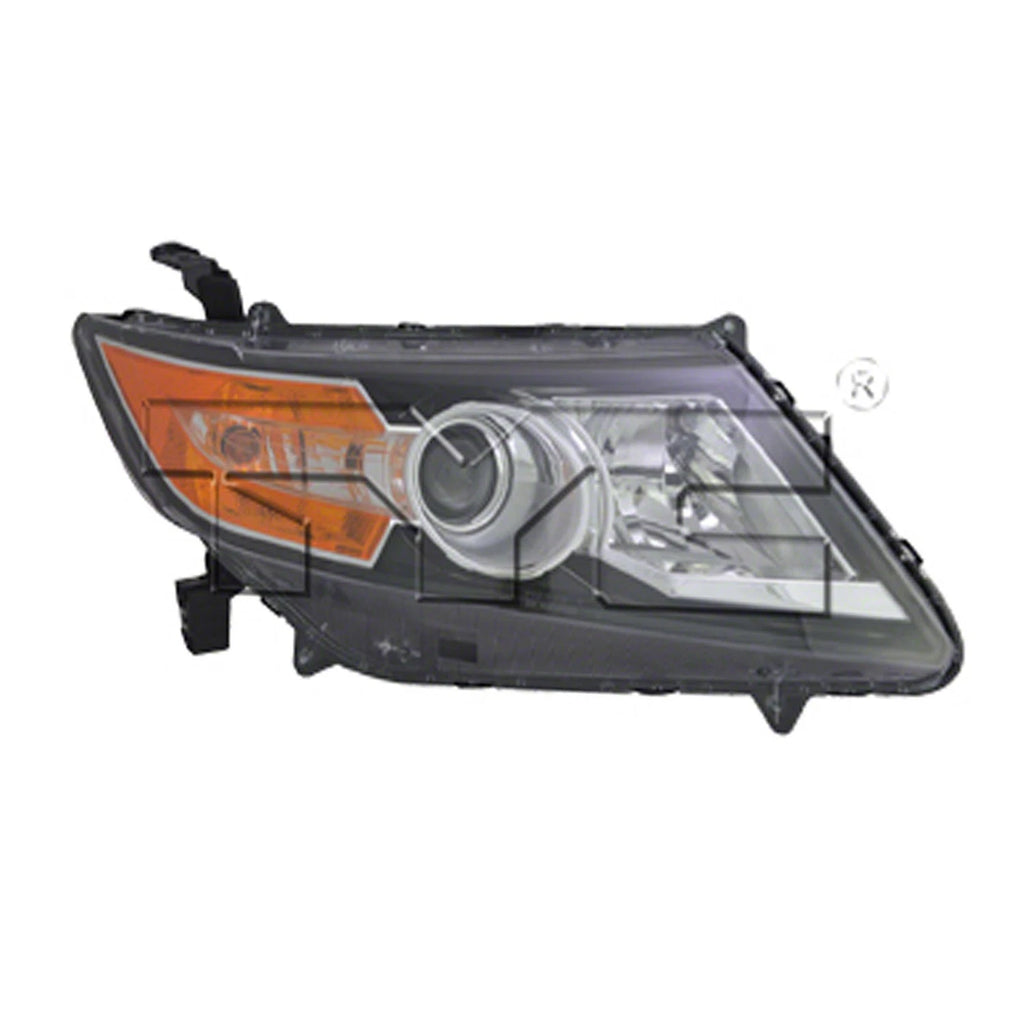 Halogen Headlight Assembly Passenger Side for 2014-2017 Honda Odyssey