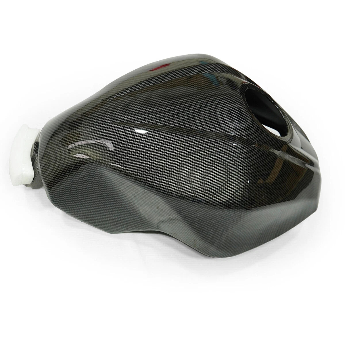 Carbon Fiber Fuel Gas Tank Cover for Kawasaki Ninja 300 (2013–2017)