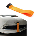 Tow Strap Belt Rope Hook for Universal Car Front/Rear Bumper - Orange