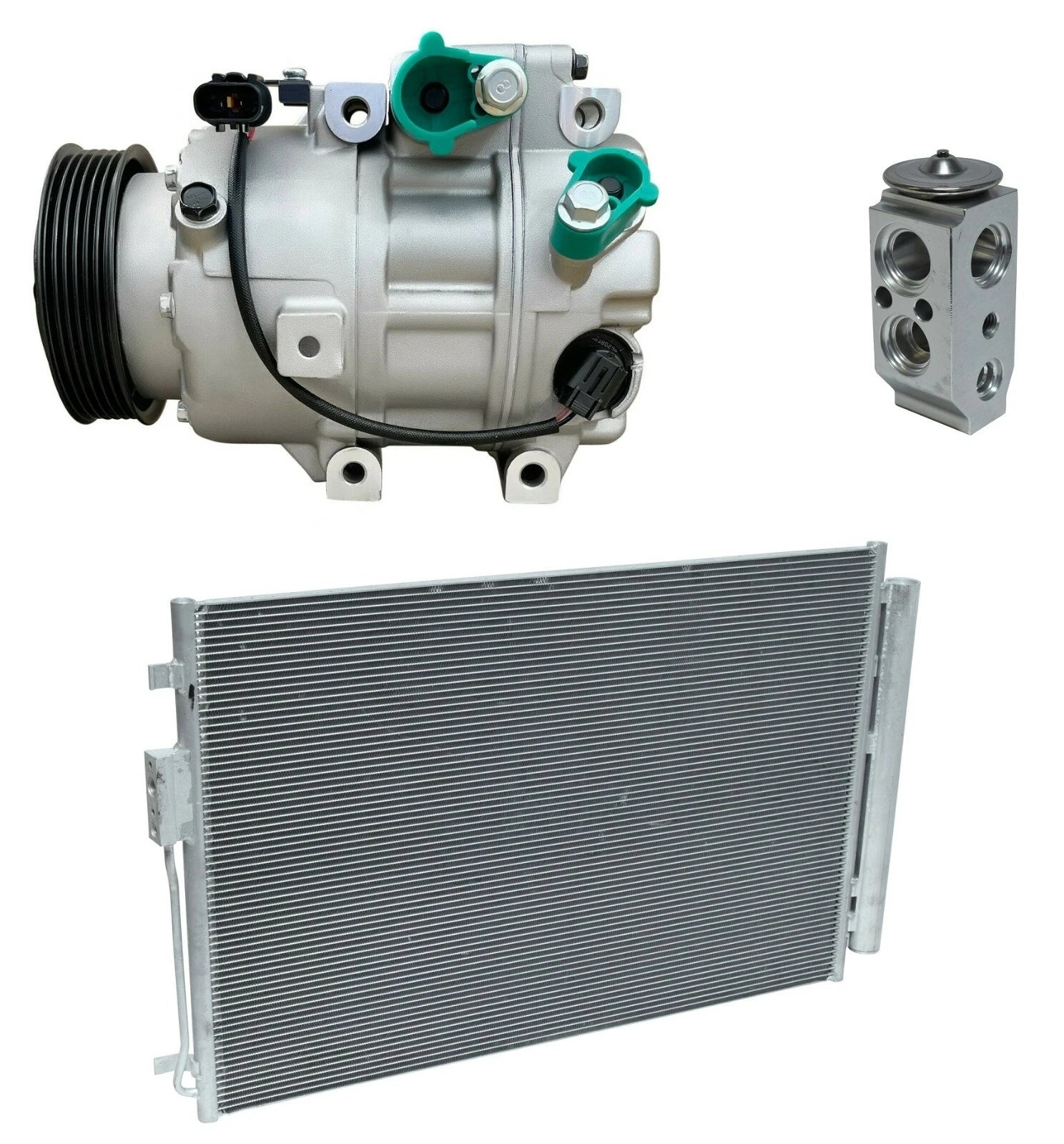 AC Compressor Kit with Condenser for Kia Sedona 3.3L (2018-2018)