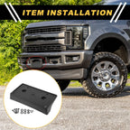 Front Bumper License Plate Bracket Holder for Dodge Ram 1500 (2018-2023)