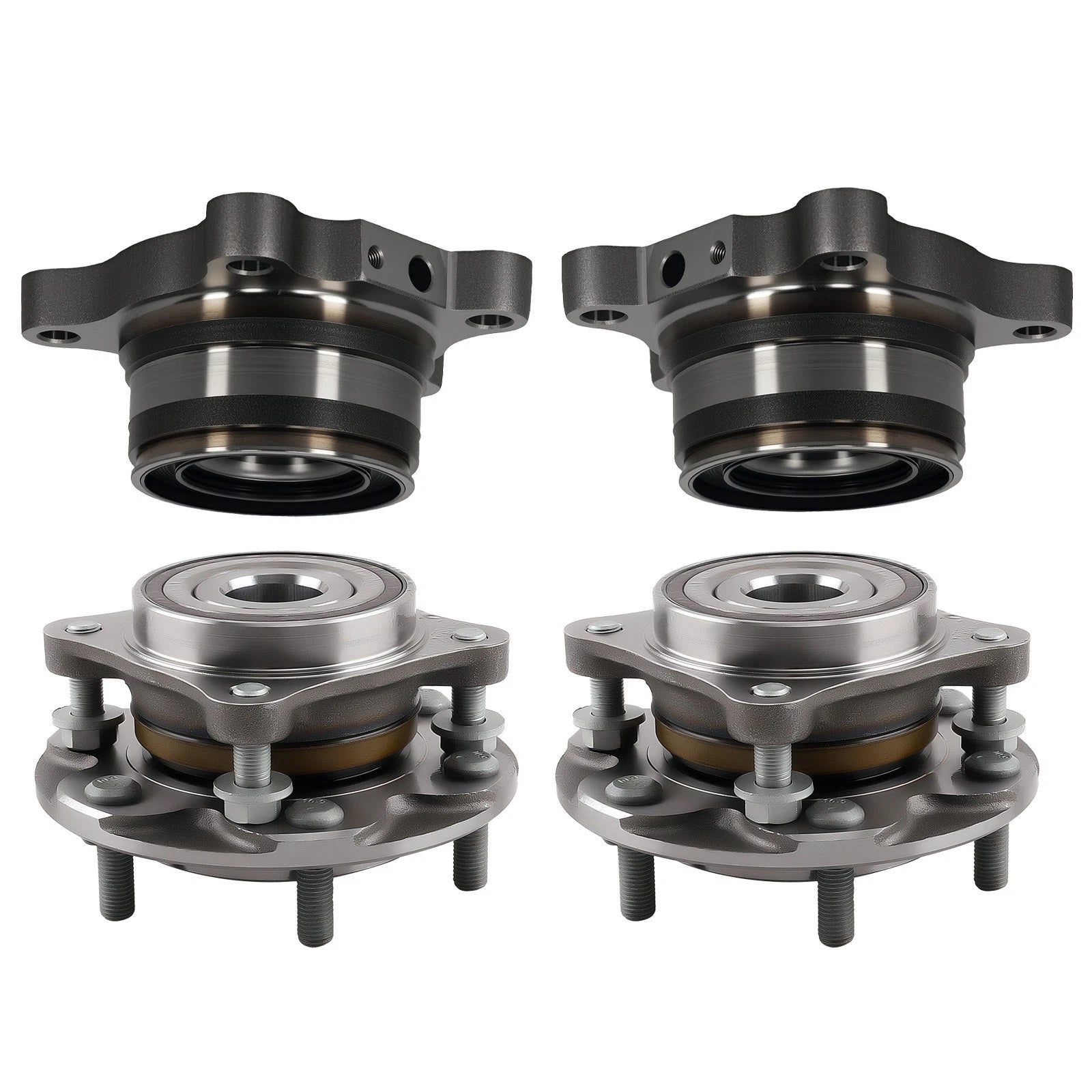 Set of 4 Front Rear Bearing Hub Assembly for Lexus GX460 (2010–2016)