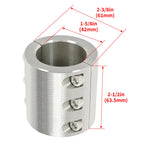 Set of 2 Roll Cage Mounts Split Collar Tube Clamps for Universal Fit