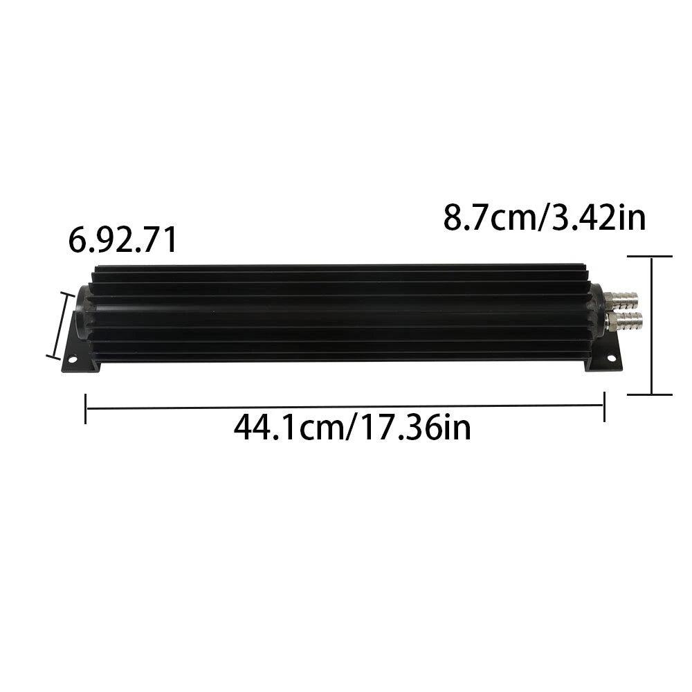 15" Dual Pass Transmission Cooler for Universal Vehicles (Universal)