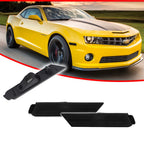 2X Smoked Lens Front Side Marker Lights for Chevrolet Camaro (2010–2015)