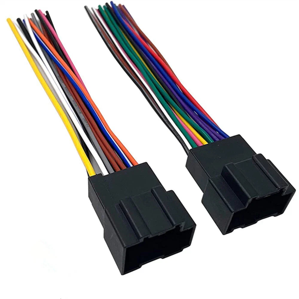 Car Stereo Radio Wiring Harness Adapter for Cadillac Chevrolet GMC Jeep (2007-14)