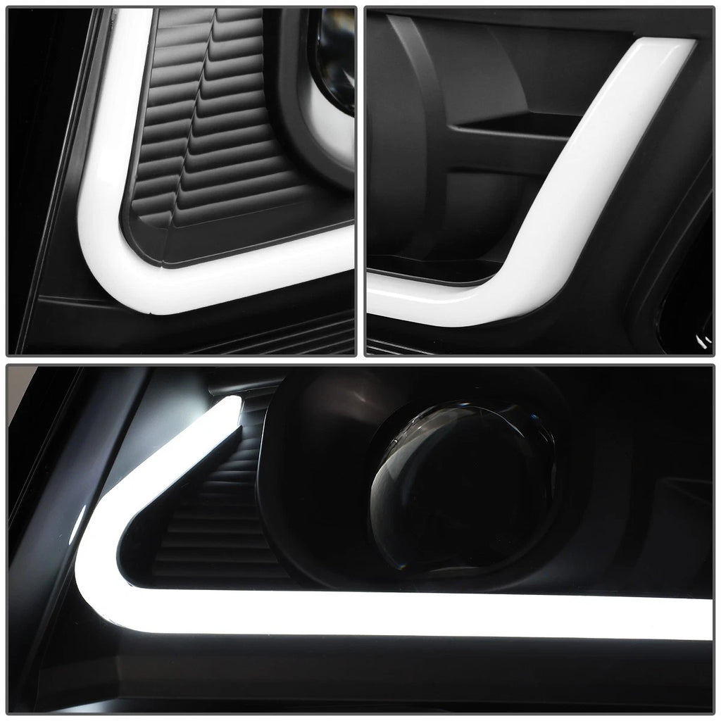 LED DRL Tube Dual Projector Headlight for Suburban Tahoe (2015–2020)
