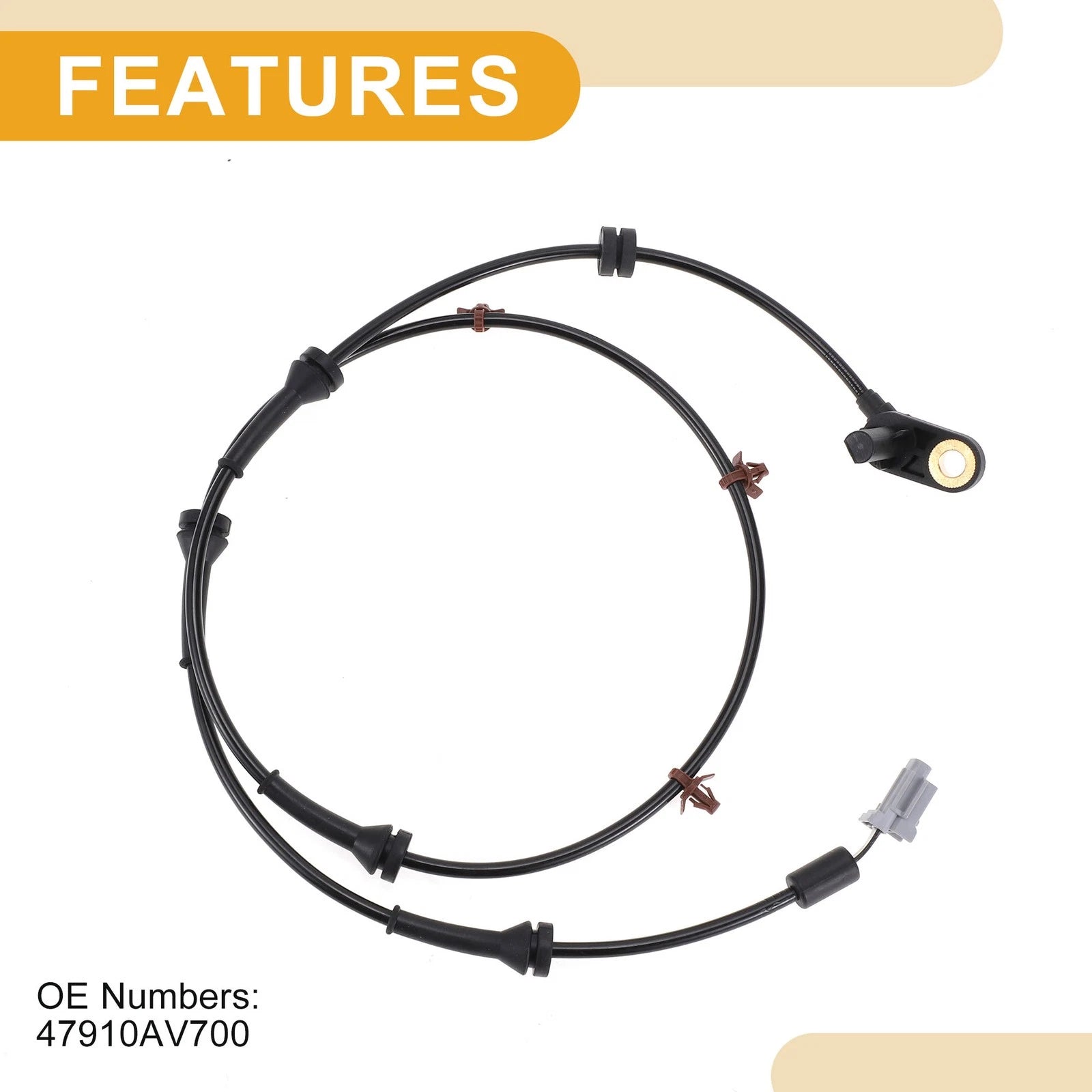 ABS Wheel Speed Sensor No. 47910AV700 for Nissan Primera (1990–2001)
