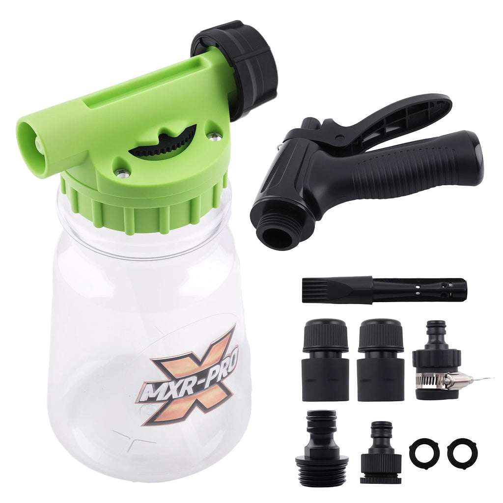 1L Car Wash Foam Cannon Kit Quick Release for Garden Hose Car Wash Soap Sprayer