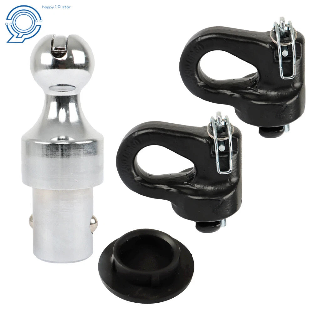 Gooseneck Ball & Safety Chain Anchor Kit for Puck System (Year Range)