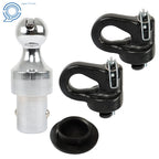 Gooseneck Ball & Safety Chain Anchor Kit for Puck System (Year Range)