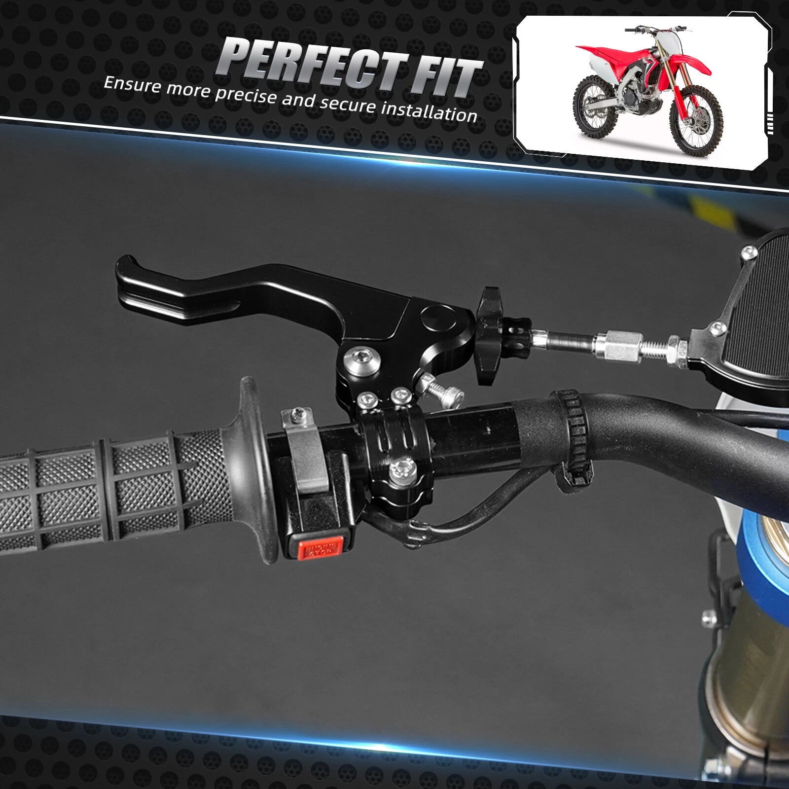 CNC Shorty Clutch Lever for Yamaha WR 250F 426F 450F (2001–2016) WR250R (2008–2016)