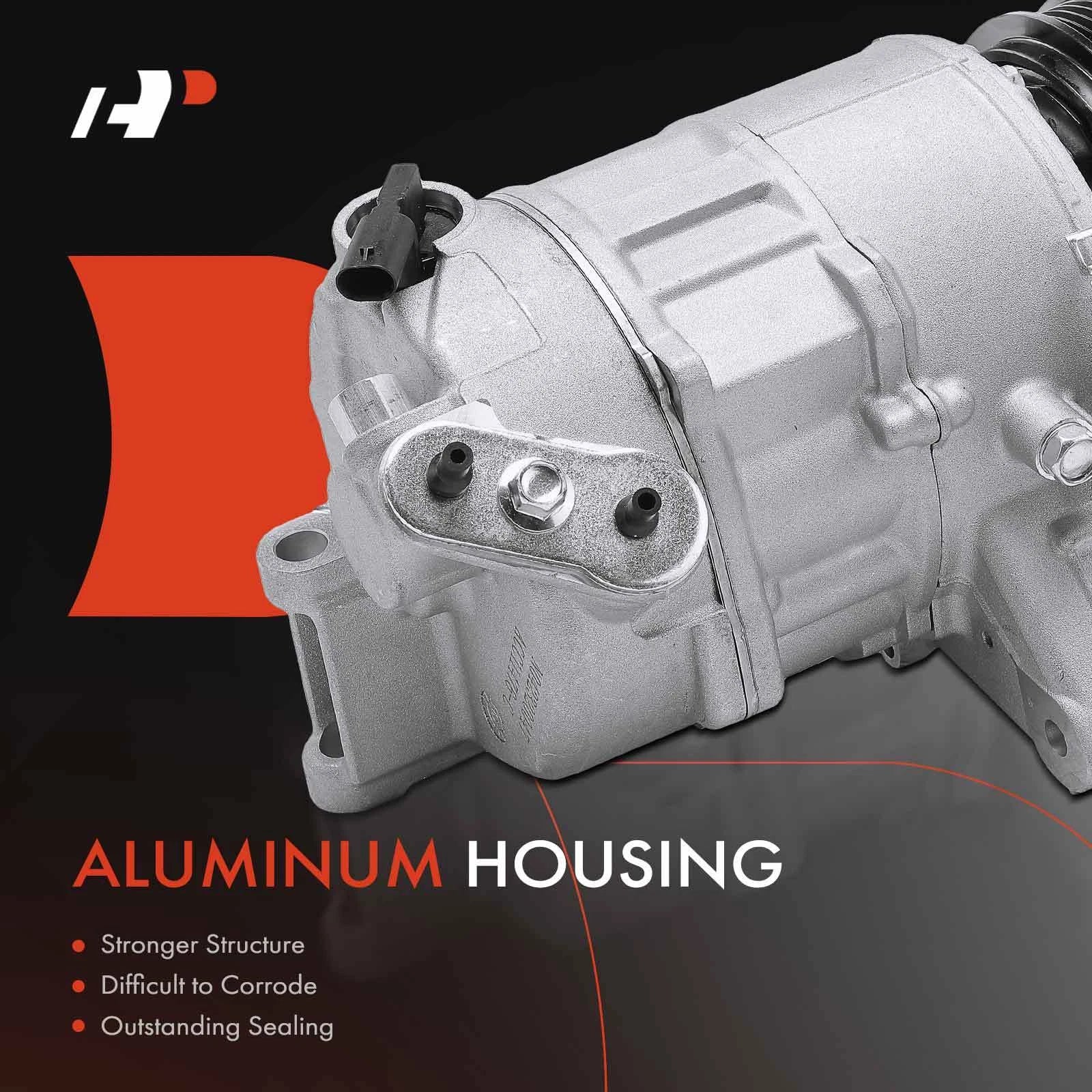 A/C Compressor with Clutch for Chevrolet Silverado GMC Sierra (2007-2013)