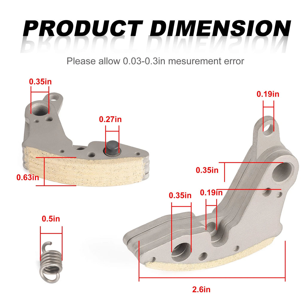 Centrifugal Wet Clutch Shoe Carrier for Suzuki Eiger 400 (2003–2007)