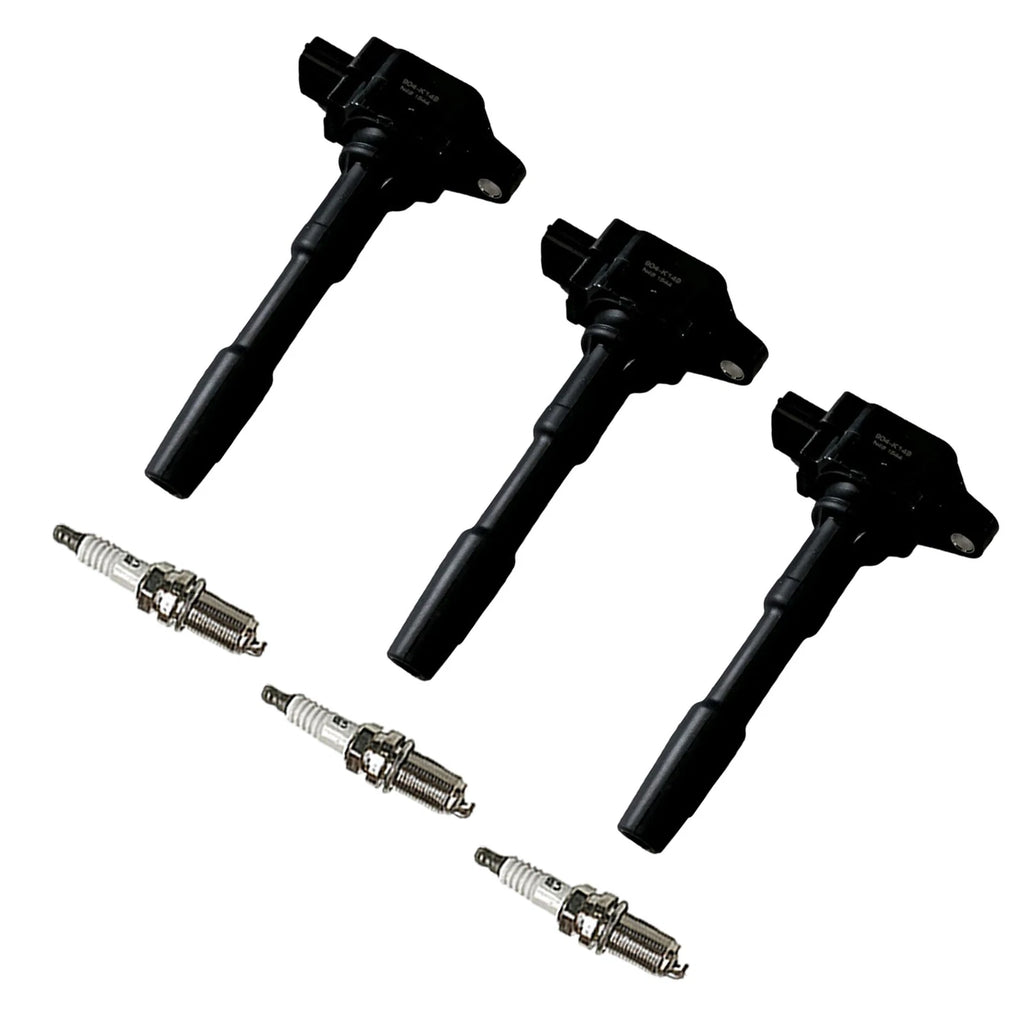 3X Ignition Coils & 3X Iridium Spark Plugs for Smart Fortwo (2016-2017)