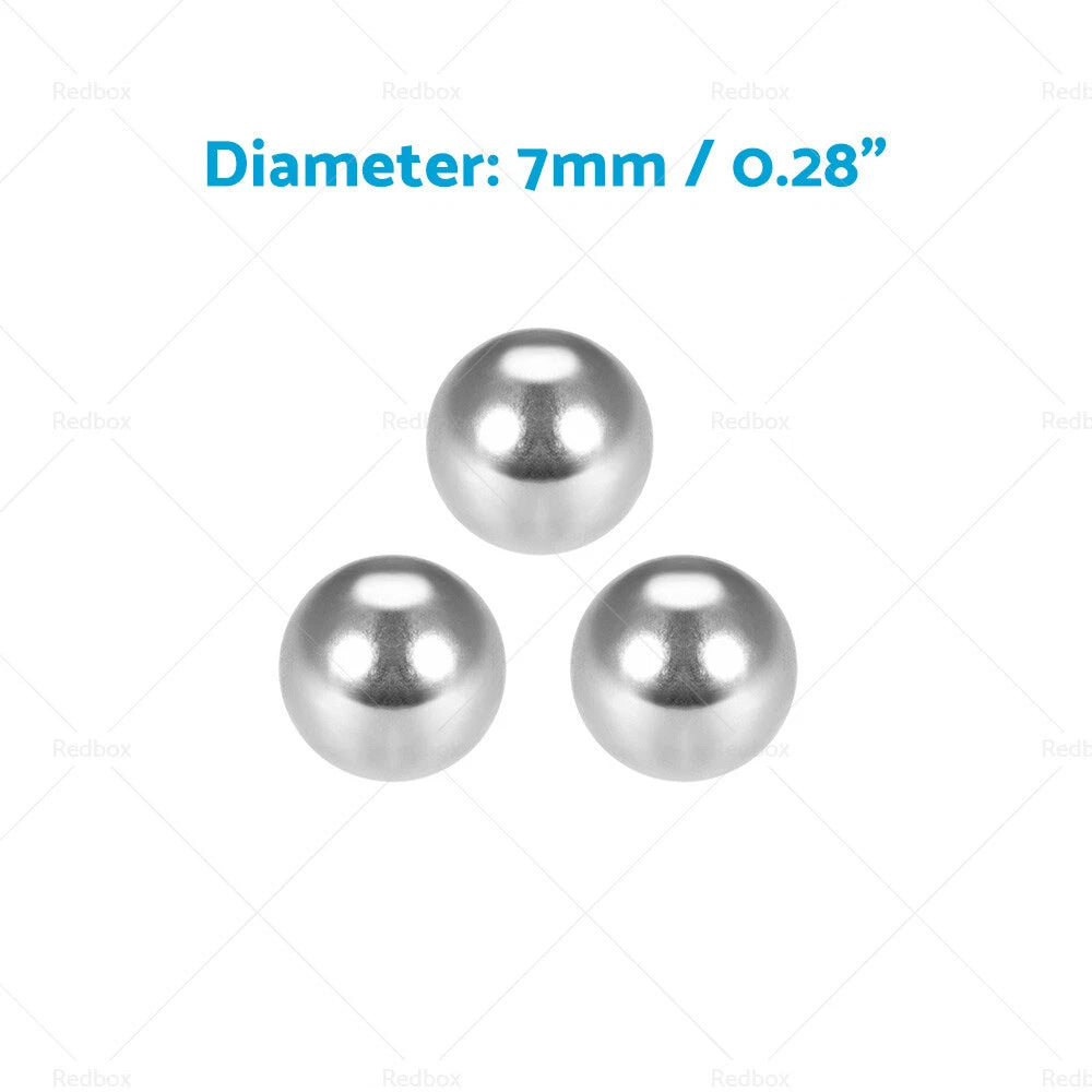 100Pcs 7mm Steel Balls for Bicycle Wheel Bearings