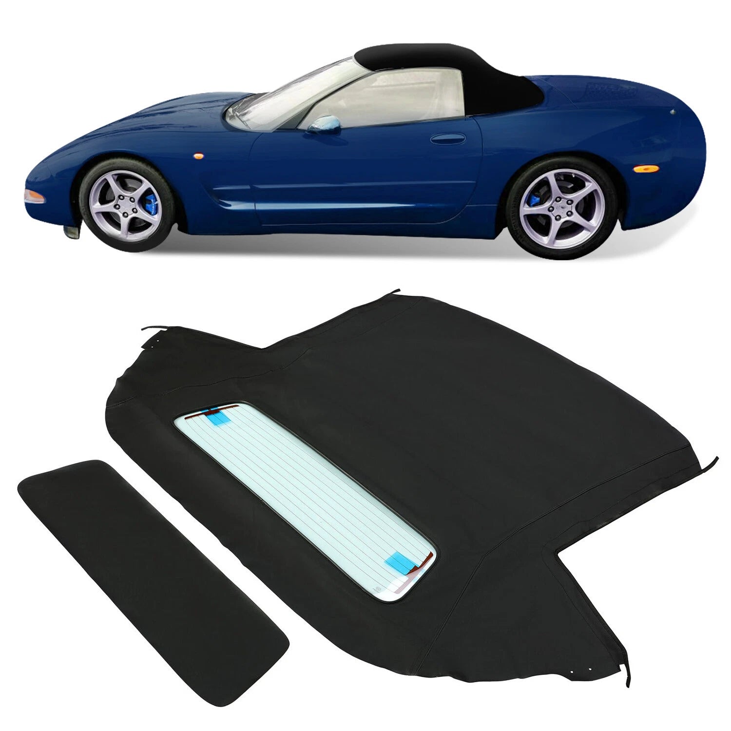 Soft Top & Heated Glass Window for Corvette C5 (1998–2004)