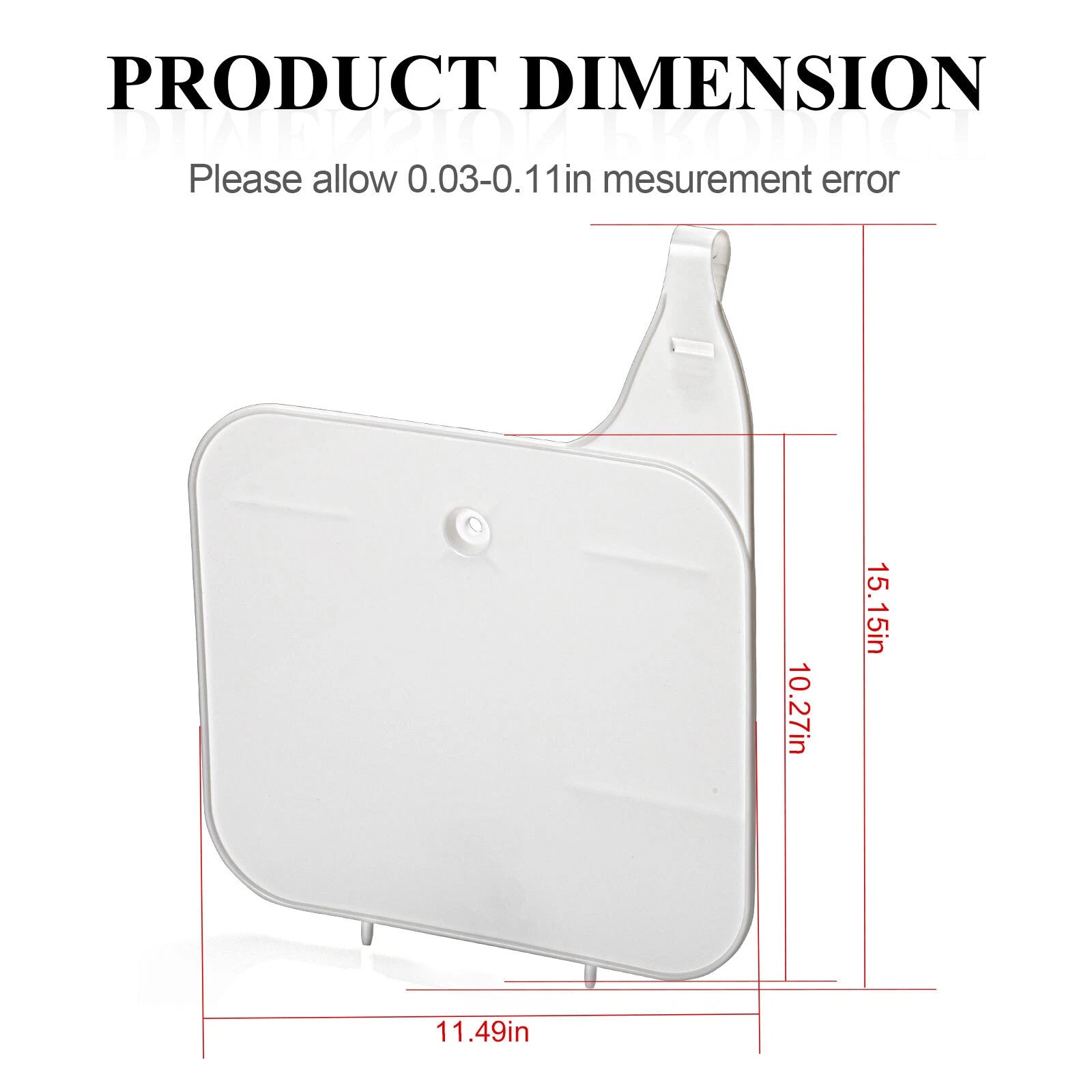 Front Number Plate for Honda XR200R (1990-1999)