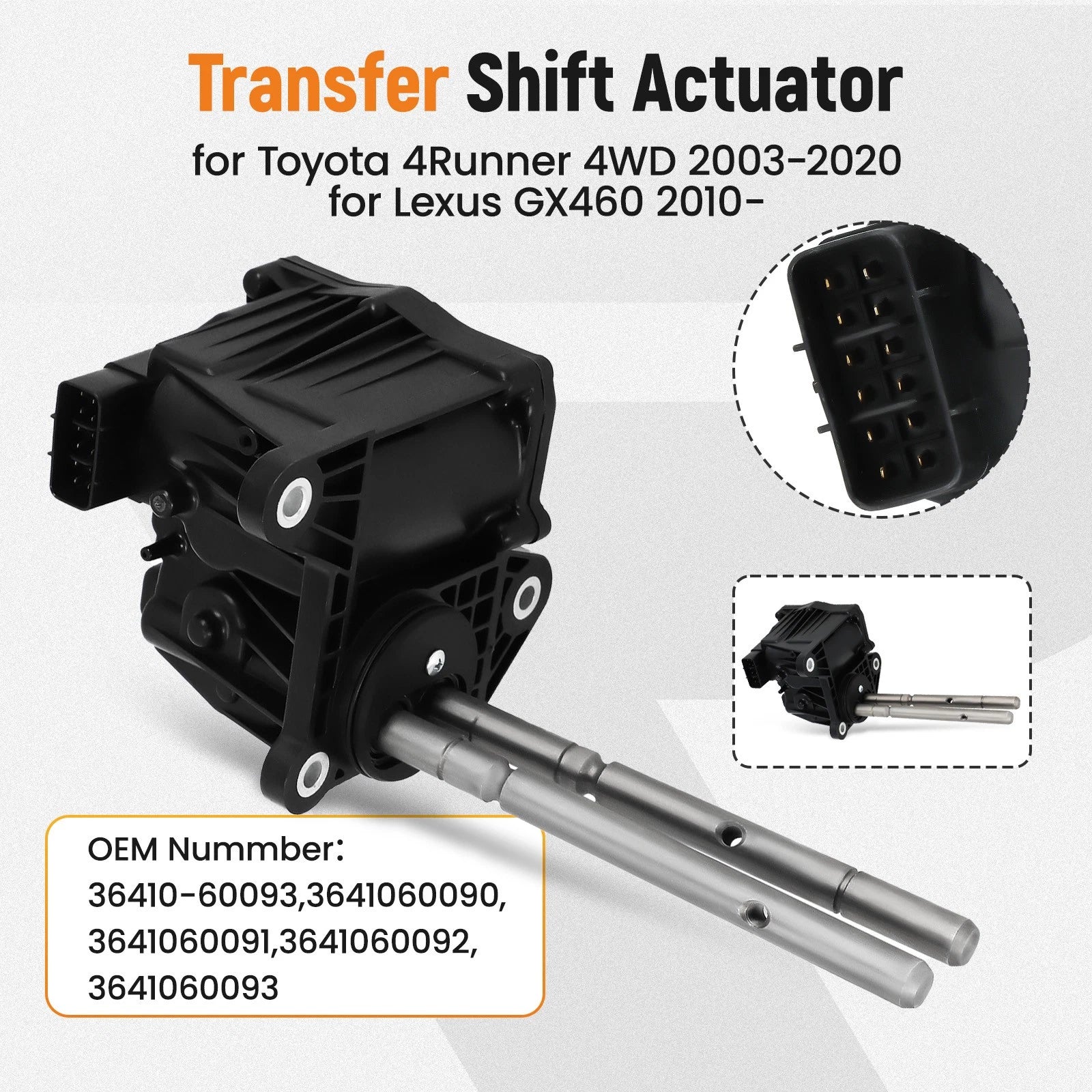 Differential Shift Actuator Assembly for Toyota Land Cruiser (2011-2018)