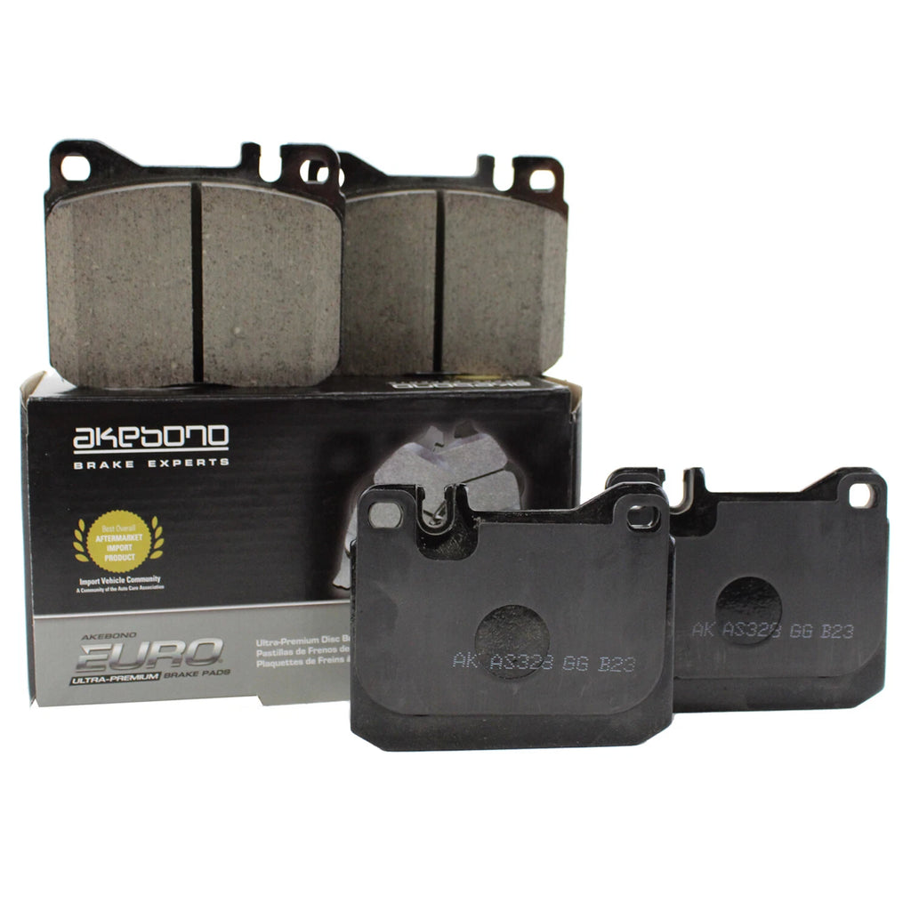 Set of 4 Akebono Ceramic Disc Brake Pads for (EUR1072)